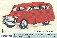 <a href='../files/catalogue/Corgi/404m/1958404m.jpg' target='dimg'>Corgi 1958 404m  Bedford Dormobile Personnel Carrier Mechanical</a>