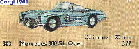 <a href='../files/catalogue/Corgi/303/1961303.jpg' target='dimg'>Corgi 1961 303  Mercedes 300 SL Open Roadster</a>