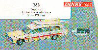 <a href='../files/catalogue/Dinky/263/1965263.jpg' target='dimg'>Dinky 1965 263  Superior Criterion Ambulance</a>