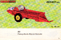 <a href='../files/catalogue/Dinky/321/1966321.jpg' target='dimg'>Dinky 1966 321  Massey-Harris Manure Spreader</a>